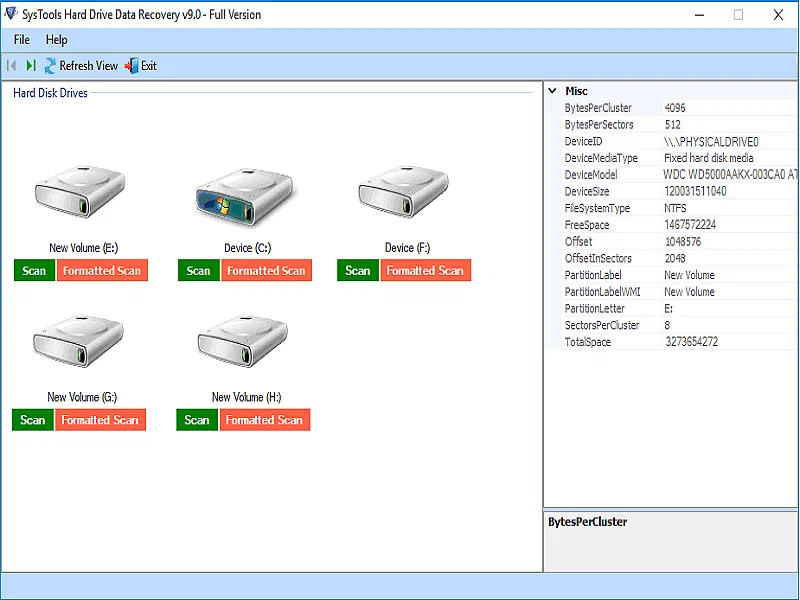 SysTools Hard Drive Data Recovery Crack v18.4 + Keygen 