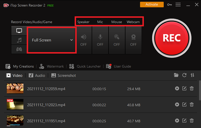 iTop Screen Recorder 4.0.0.643 License Key [2024]