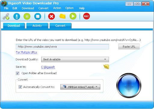 Bigasoft Video Downloader Pro 3.25.9.8669 Crack [Activated]